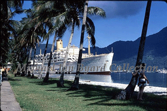 Himalaya alongside at Pago Pago